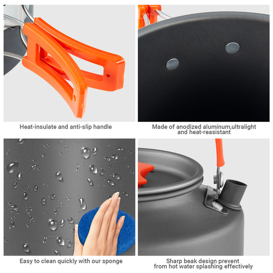 YETO Camping Cookware