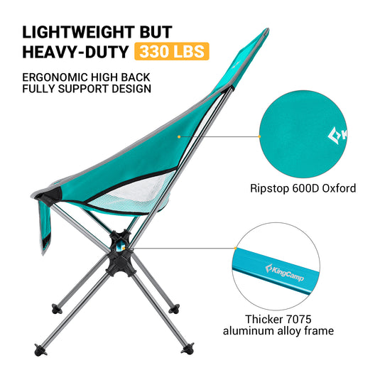 KingCamp Ultralight Highback Chair
