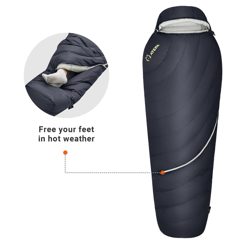 Load image into Gallery viewer, ATEPA DENALI 550L Down Sleeping Bag-Mummy
