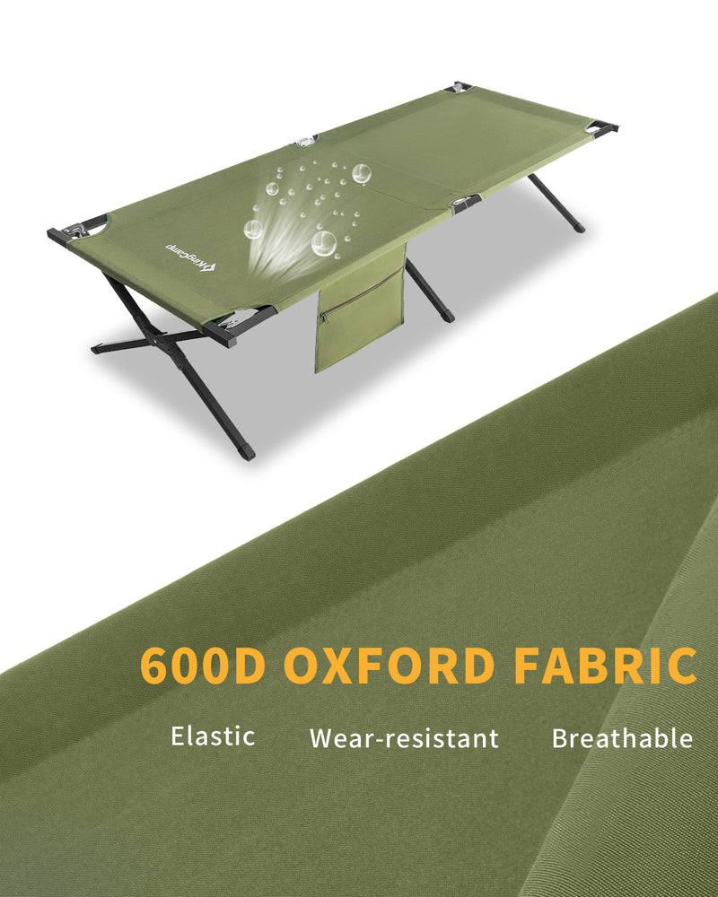 KingCamp Camping Cot BRoadout