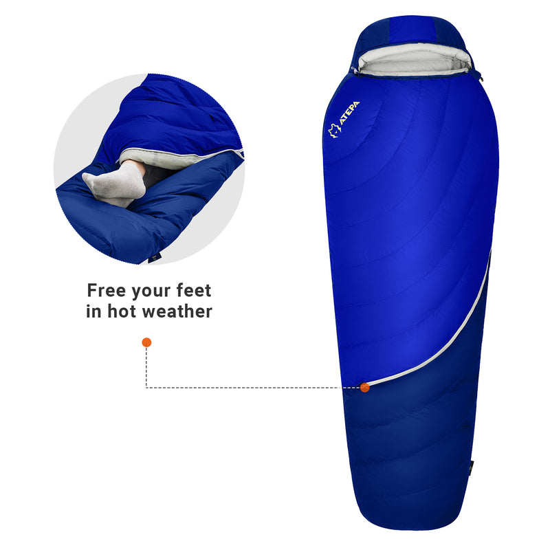 Load image into Gallery viewer, ATEPA DENALI 550L Down Sleeping Bag-Mummy
