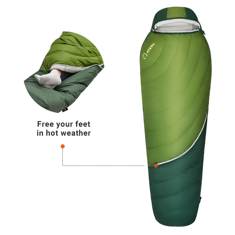 Load image into Gallery viewer, ATEPA DENALI 550L Down Sleeping Bag-Mummy
