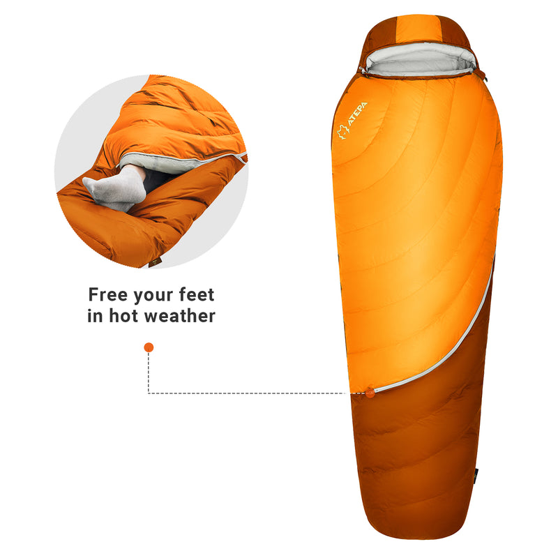 Load image into Gallery viewer, ATEPA DENALI 550L Down Sleeping Bag-Mummy
