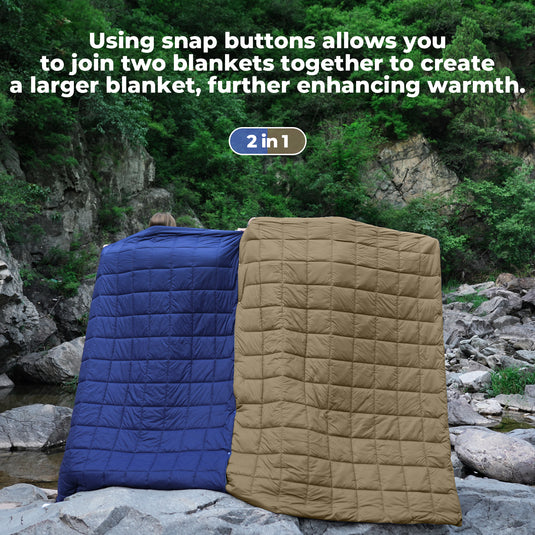 KingCamp Lightweight Camping Blanket Packable Blanket Water Repellent