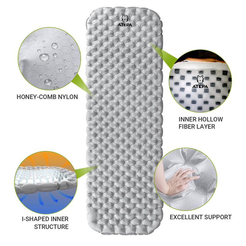 Load image into Gallery viewer, ATEPA HALOES 5.0 Air Pad Insulated Inflating Sleeping Pad
