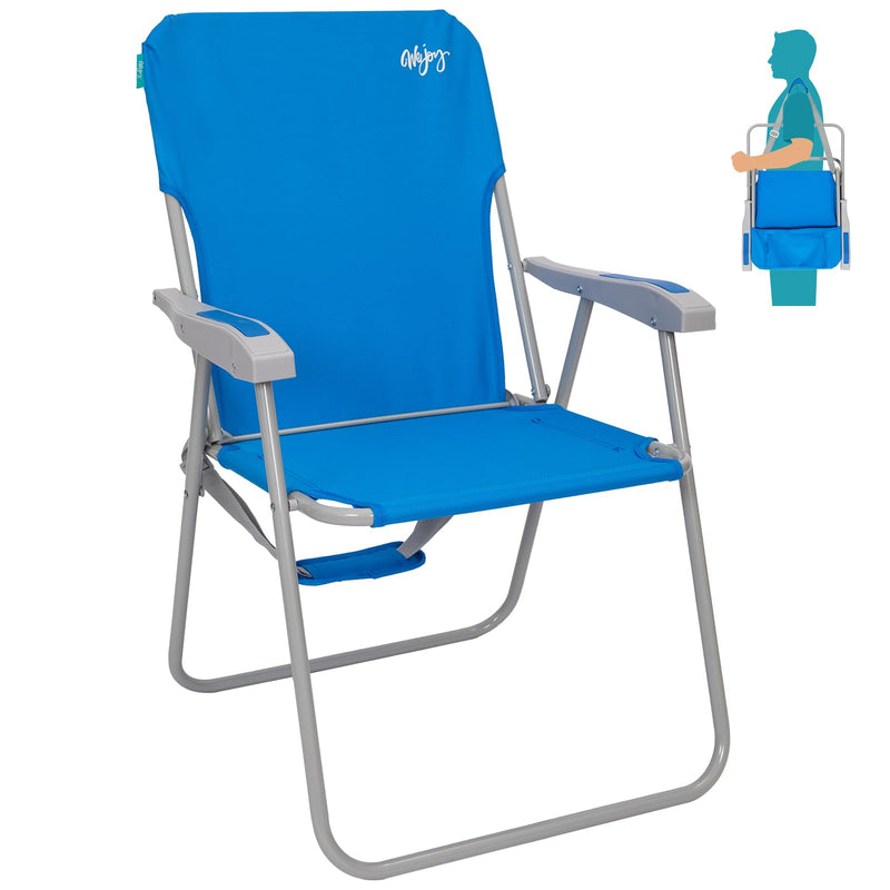 Load image into Gallery viewer, WEJOY Folding Beach Chair Outward Lawn Chair
