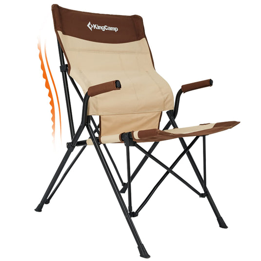 campingstuhl kanada KingCamp DAPHNE Klappbarer Campingstuhl mit Lordosenstütze – BRoadout
