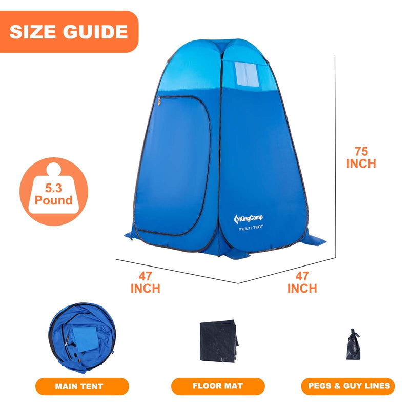 Load image into Gallery viewer, KingCamp Portable Shower Tent
