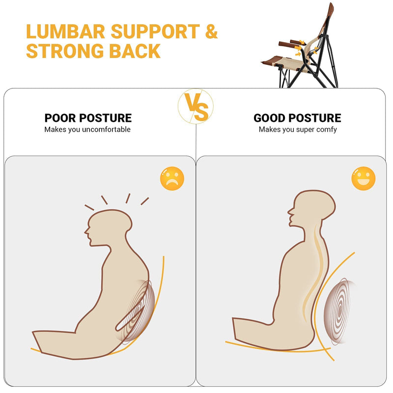 Load image into Gallery viewer, KingCamp DAPHNE Lumbar Support Folding Camping Chair

