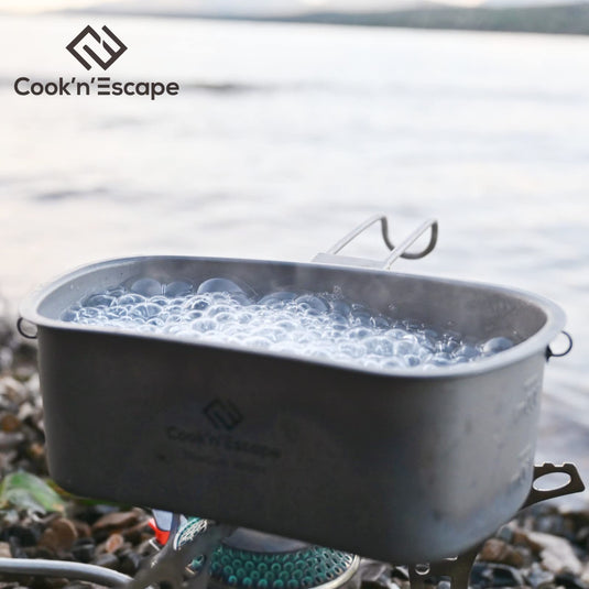 Cook'n'Escape Titanium Canteen Mesh Kit