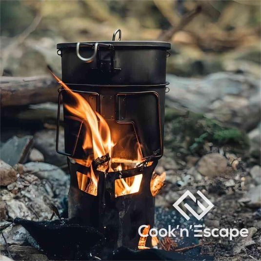 Cook'n'Escape Titanium Canteen Mesh Kit