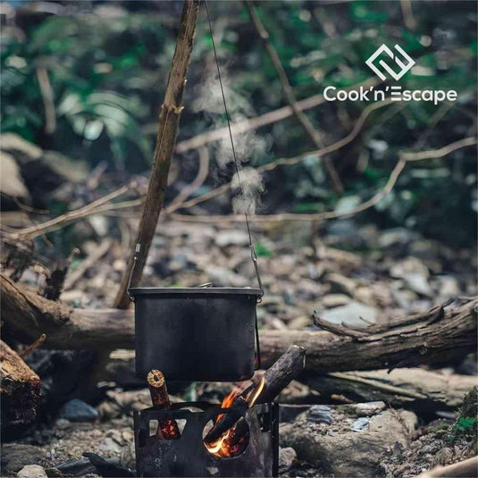 Cook'n'Escape Titanium Canteen Mesh Kit