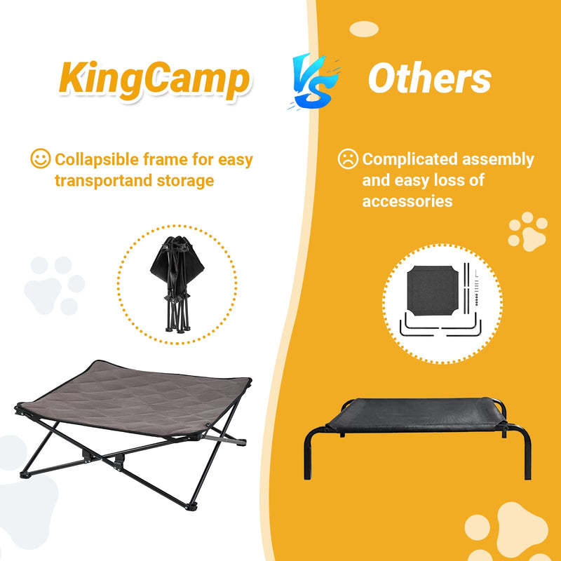 Load image into Gallery viewer, KingCamp PETS SEDUM Dog Cot Elevated Dog Bed
