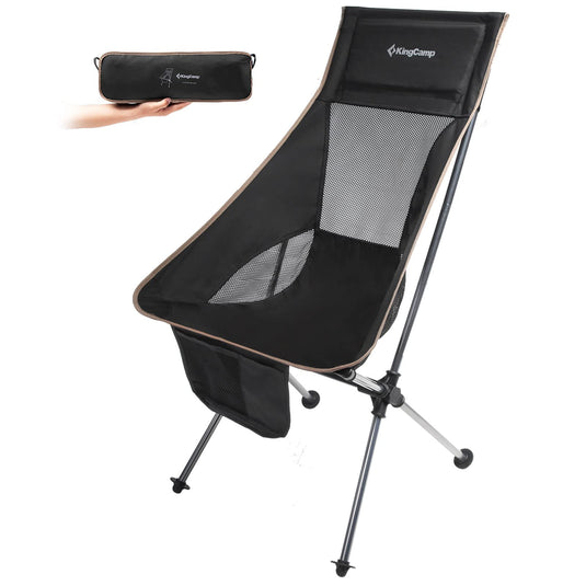 ultralight campingstuhl KingCamp Ultraleichter Campingstuhl mit hoher Rückenlehne – BRoadout