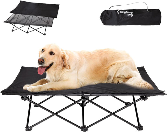 camping hundebett KingCamp PETS SEDUM Erhöhtes Hundebett mit separater waschbarer Schlaf – BRoadout