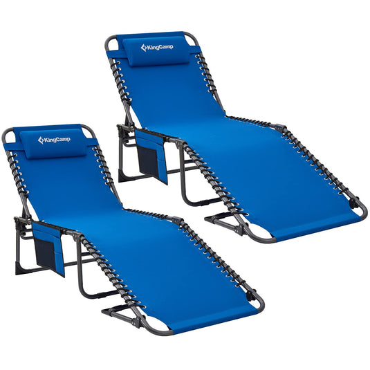 KingCamp BERLIN Classic Adjustable Cot Lounge Chair