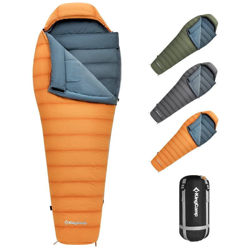 Load image into Gallery viewer, KingCamp PROTECTOR 400 Down Mummy Sleeping Bag
