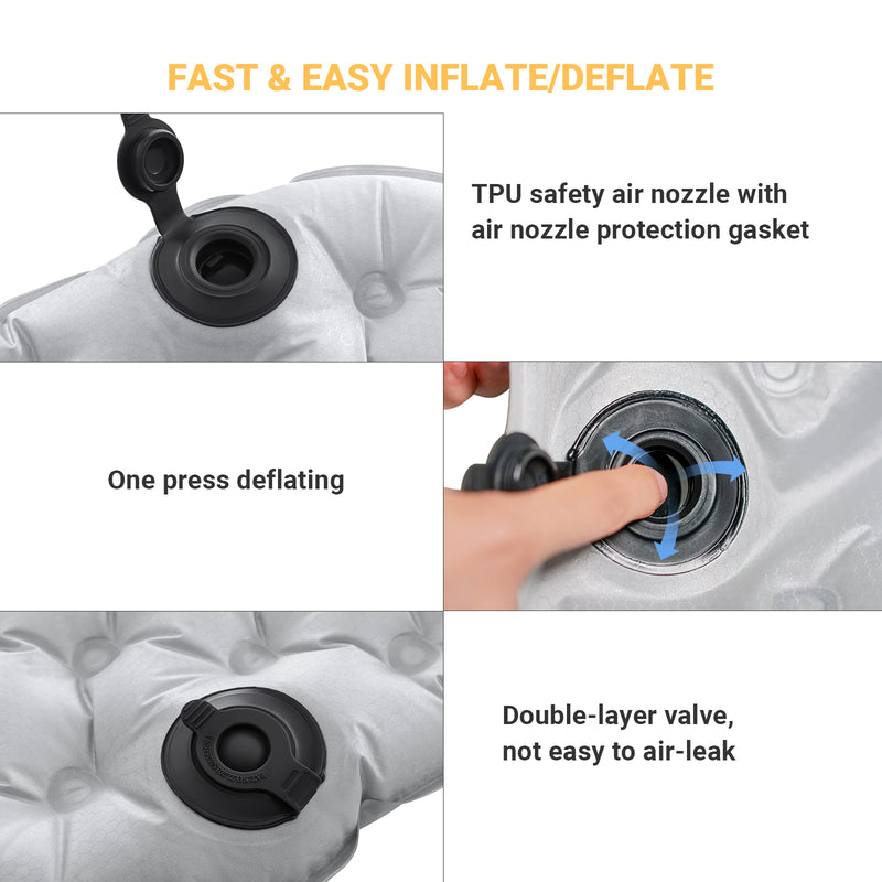 Load image into Gallery viewer, ATEPA HALOES 5.0 Air Pad Insulated Inflating Sleeping Pad
