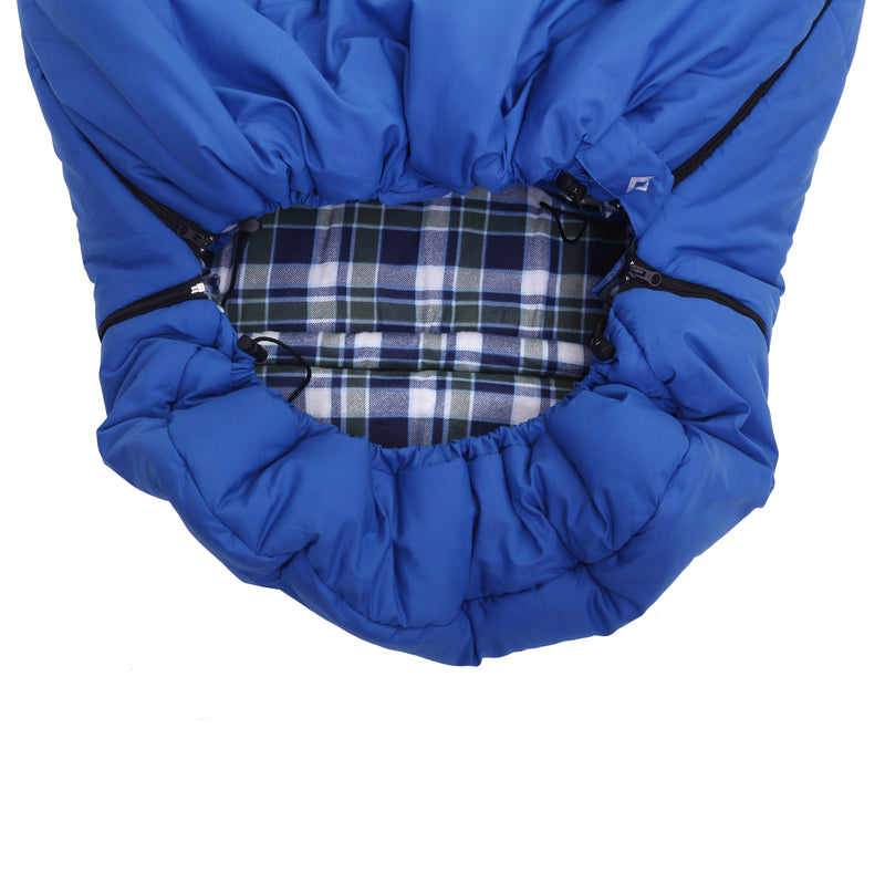Load image into Gallery viewer, KingCamp COMFORT 280 Hooded Rectangular Sleeping Bag
