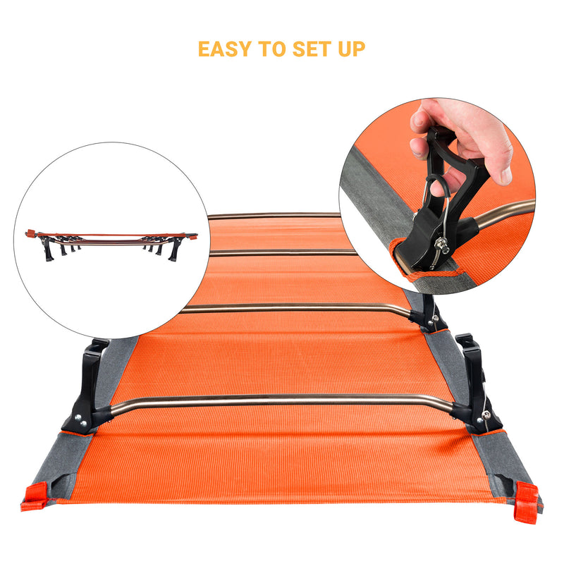 Load image into Gallery viewer, KingCamp Oversized Folding Camping Cots
