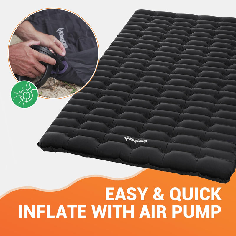 Load image into Gallery viewer, KingCamp Super Comfort Double Camping Air Pad
