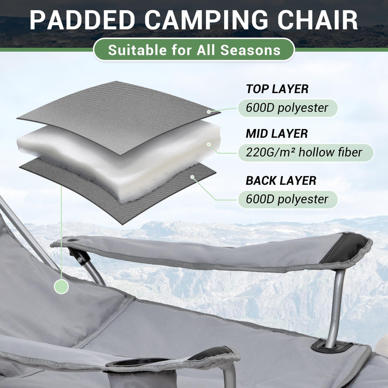 Load image into Gallery viewer, WEJOY Lightweight Foldable Stretch Lounge Chair
