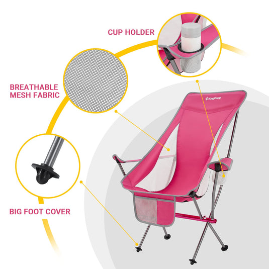 KingCamp CAMELLIA Ultralight Camping Chair