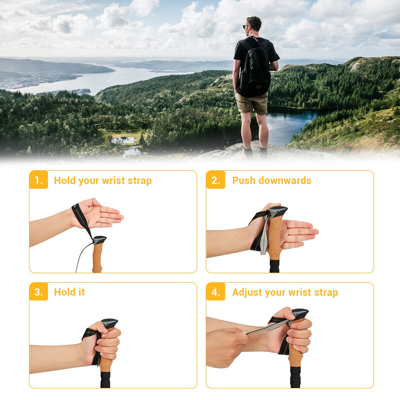 Load image into Gallery viewer, YETO Trekking Poles Hiking Poles
