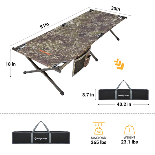 KingCamp PINE Folding Cot