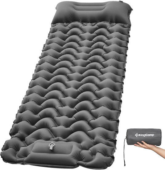 KingCamp DELUXE 10 Single Air Pad | Connectable Inflatable Camping Mattress