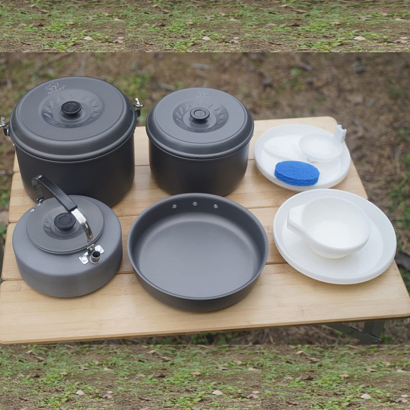 Load image into Gallery viewer, BULIN Camping Cookware Set
