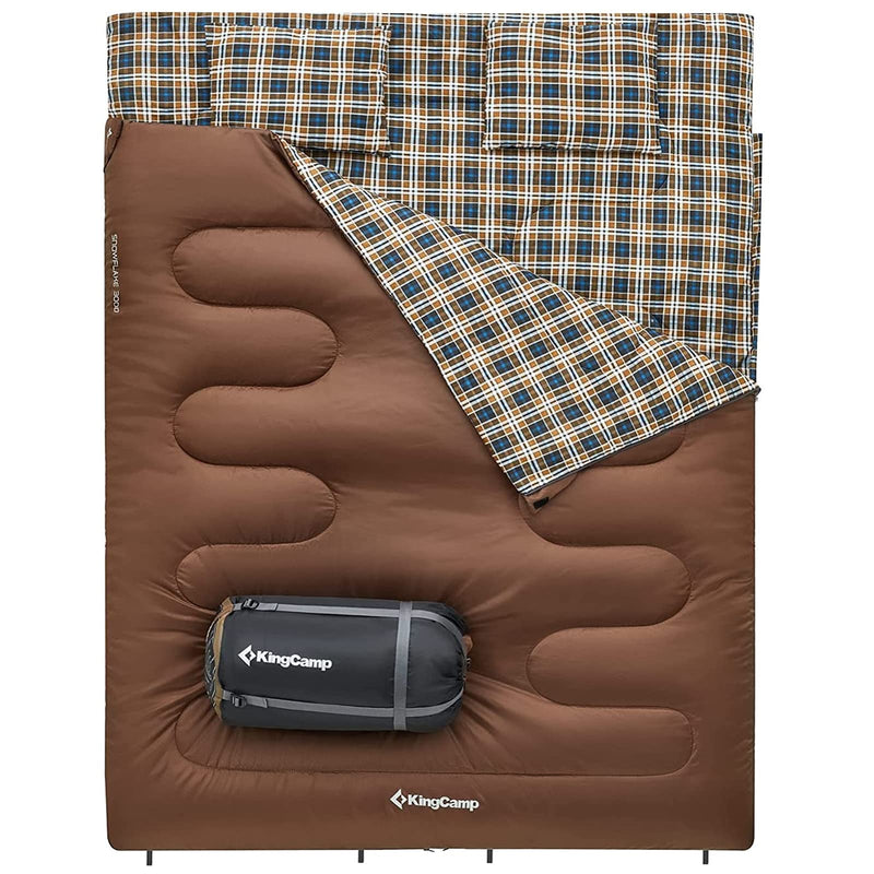 Load image into Gallery viewer, KingCamp SNOWFLAKE 300D Sleeping Bag-Envelope Double

