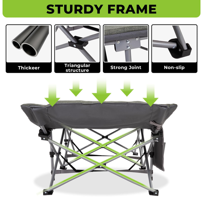 Load image into Gallery viewer, FUNDANGO Folding Camping Cot OAK COT PRO
