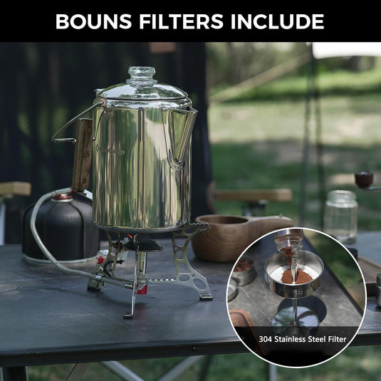 KingCamp Percolator Coffee Pot