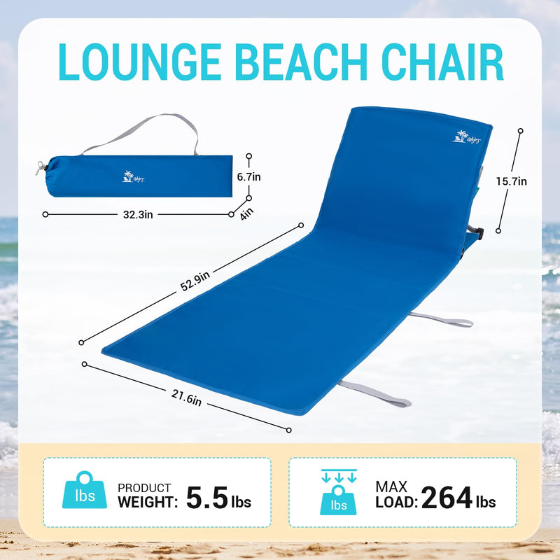 Load image into Gallery viewer, WEJOY Floor Lounge Chair Beach Chair
