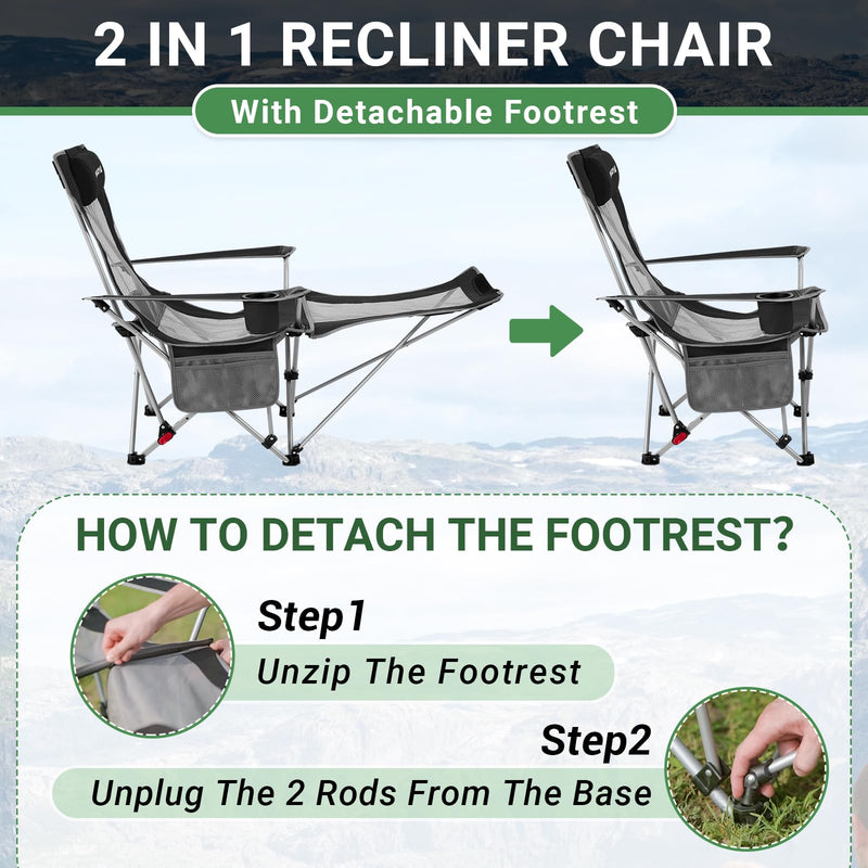 Load image into Gallery viewer, WEJOY FOLDING RECLINER CHA Folding Chair
