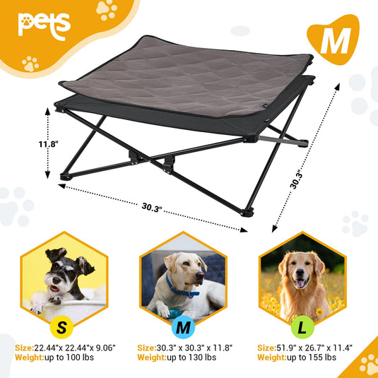 KingCamp PETS SEDUM Dog Cot Elevated Dog Bed