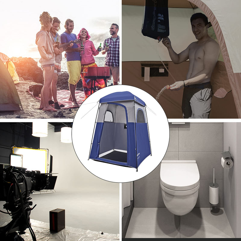 Load image into Gallery viewer, KingCamp MARASUSA Shower Tent 1 Room Design
