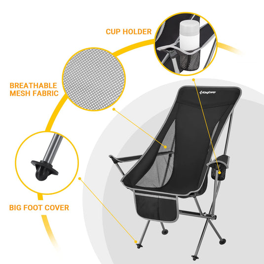 KingCamp CAMELLIA Ultralight Camping Chair