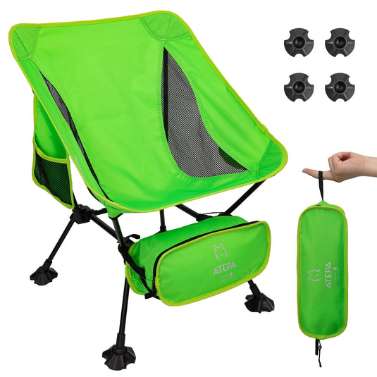 ATEPA Ultralight Square Tall Camping Chair