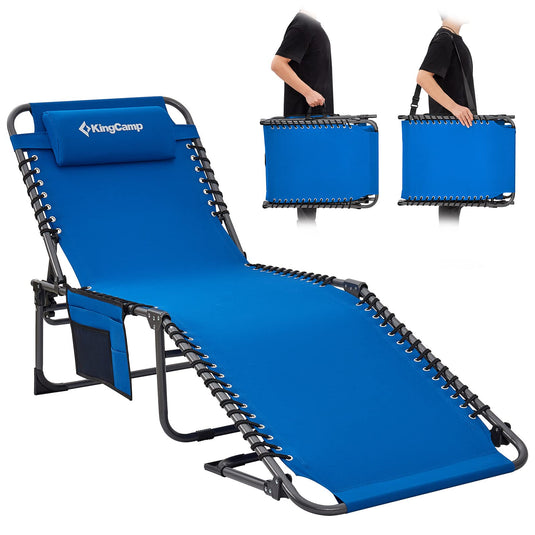 KingCamp Outdoor Chaise Lounge Chair
