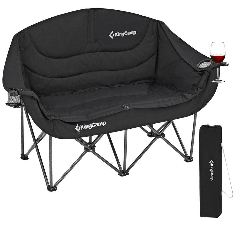 Load image into Gallery viewer, KingCamp Double Sofa Chair Heavy-Duty Loveseat Camping Chair
