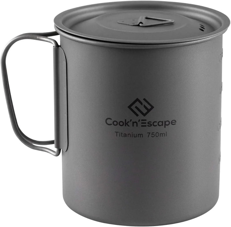 Load image into Gallery viewer, Cook&#39;n&#39;Escape 750ml Titanium Cup
