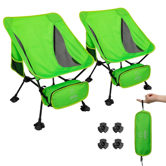 ATEPA Ultralight Square Tall Camping Chair