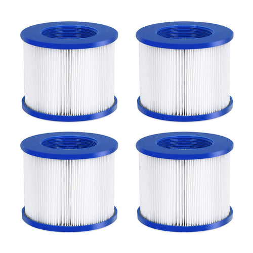 AquaSpa Easy Set Pool Spa Hot Tub Filter Replacement Cartridges for Type PM_SPA-P154 (4 PC)