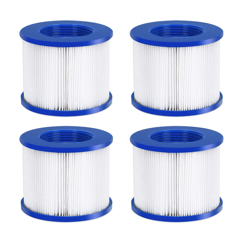 Load image into Gallery viewer, AquaSpa Easy Set Pool Spa Hot Tub Filter Replacement Cartridges for Type PM_SPA-P154 (4 PC)
