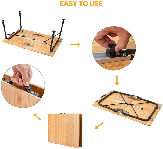 KingCamp BAMBOO 12080 Bamboo Table