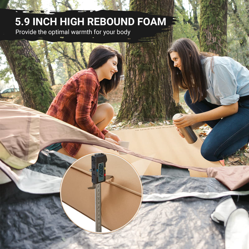 Load image into Gallery viewer, KingCamp PREMIUM SUPER 15 Double Self-inflateble Pad
