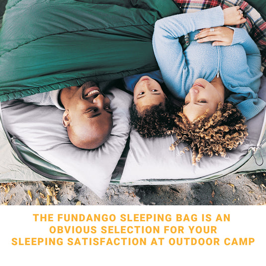 FUNDANGO COMFORT 250D Sleeping Bag-Envelope Double