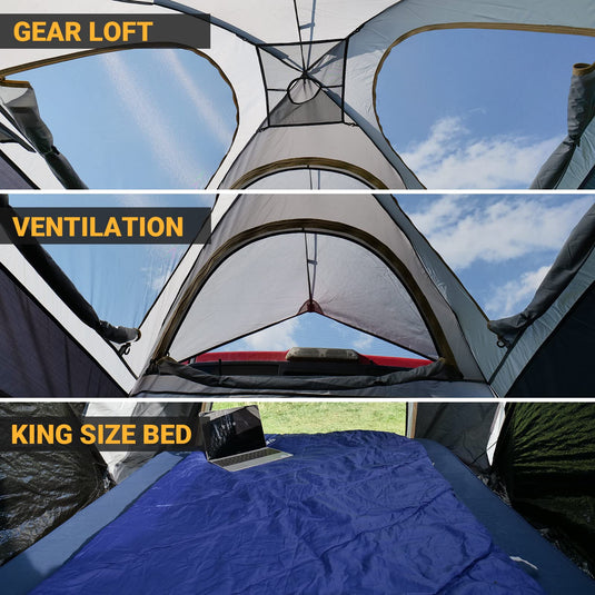 KingCamp ABRUZZO Truck Bed Tent